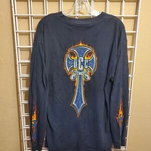 03 OCC Orange County Chopper‎ Biker Motorcycle long sleeve Shirt